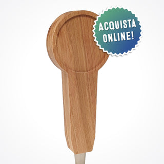 Maniglie per rubinetti in legno lollipop vuote